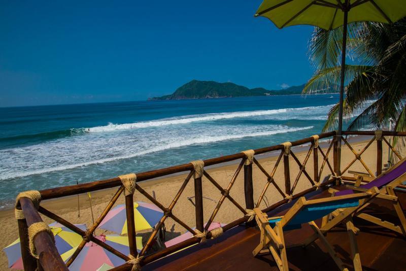 Hostal Olas Altas Manzanillo Exterior foto